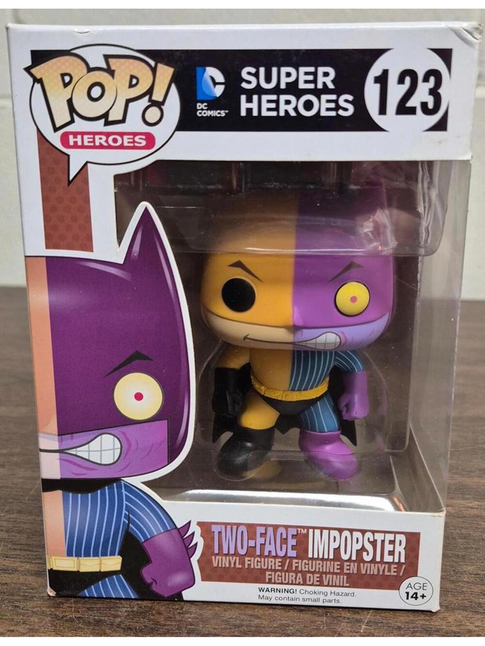 Funko Pop! Heroes Two-Face Imposter #123 - DC Comics
